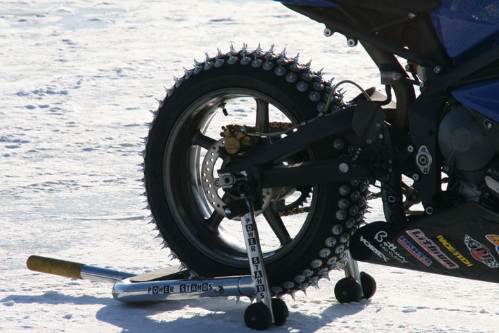 Une Daytona chaussée pour l&rsquo;hiver…
