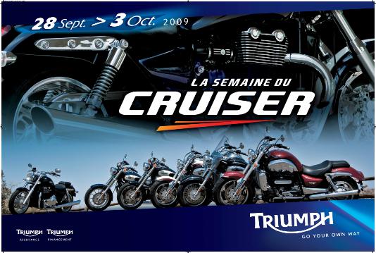 La semaine du Cruiser Triumph