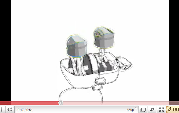 Petite animation du pre-unit Twin Triumph