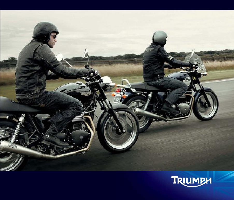 Brochure Triumph Modern Classics 2012