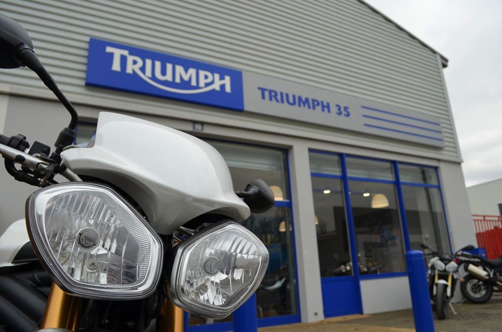 Triumph 35 – nouveau concessionnaire exclusif à Rennes