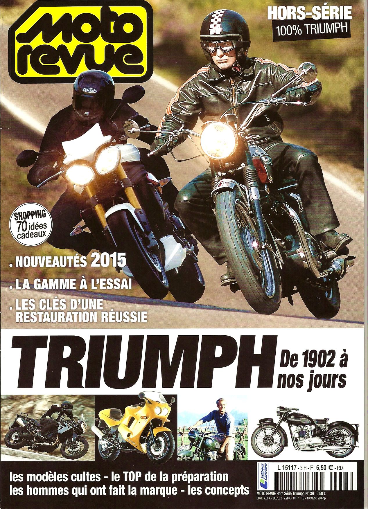 Moto Revue « Spécial Triumph », en kiosque !