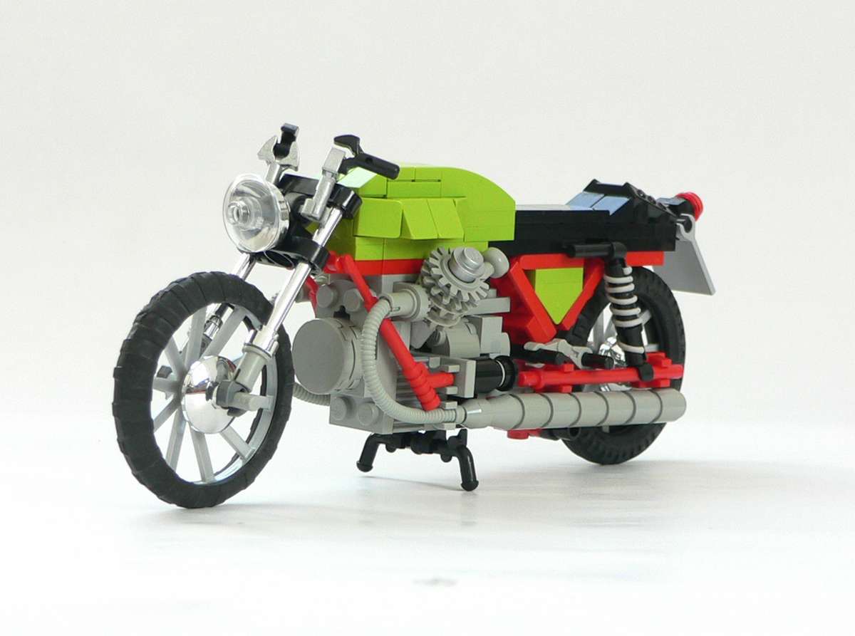 Des motos en Lego
