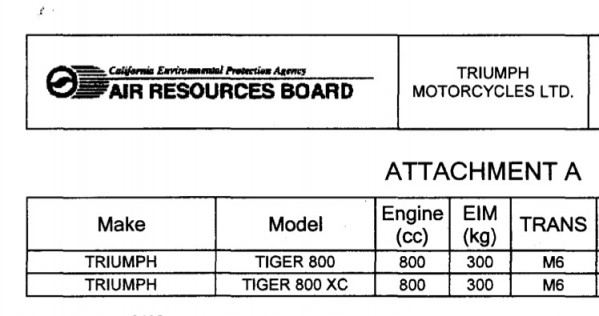 Triumph Tiger 800 et Tiger 800 XC