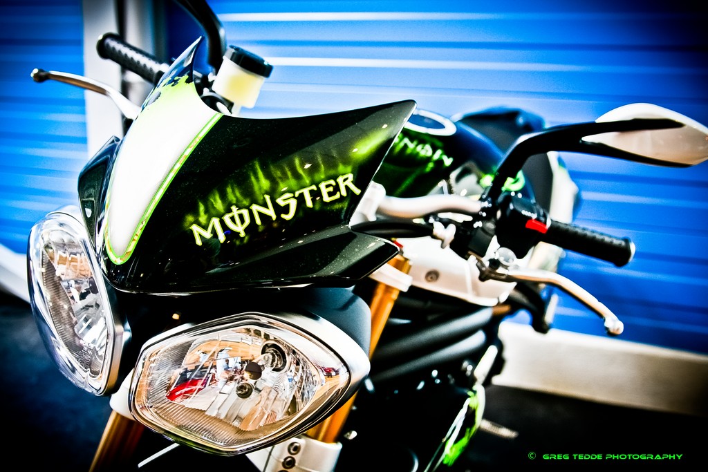 Speed Triple Monster Energy par Triumph Toulon
