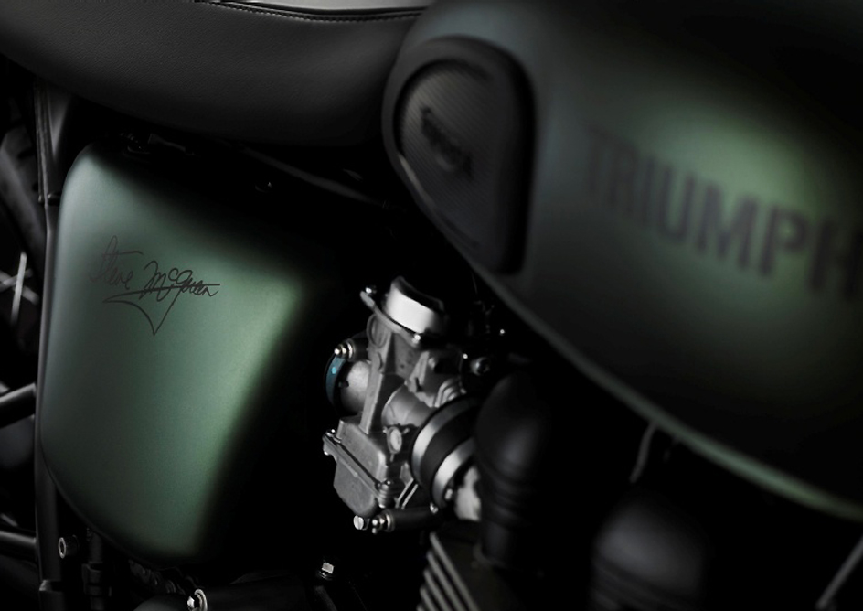 Triumph Bonneville T100 Steve McQueen Edition 2012