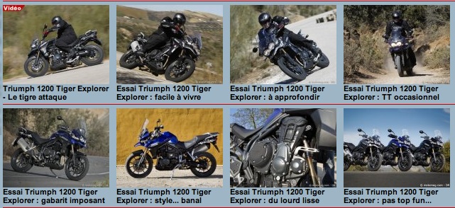 Essai de la Tiger Explorer sur Moto-Mag