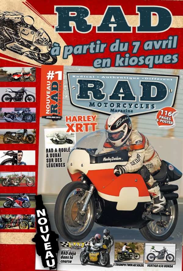 RAD Motorcycles Magazine : le n°1 en kiosque !