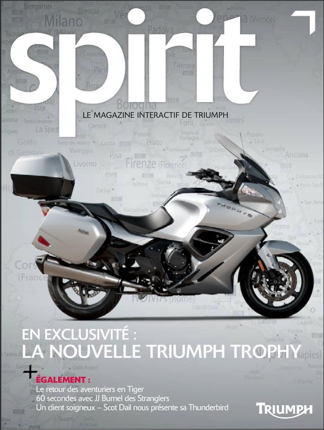Le mag online Triumph Spirit n°4 est sorti !