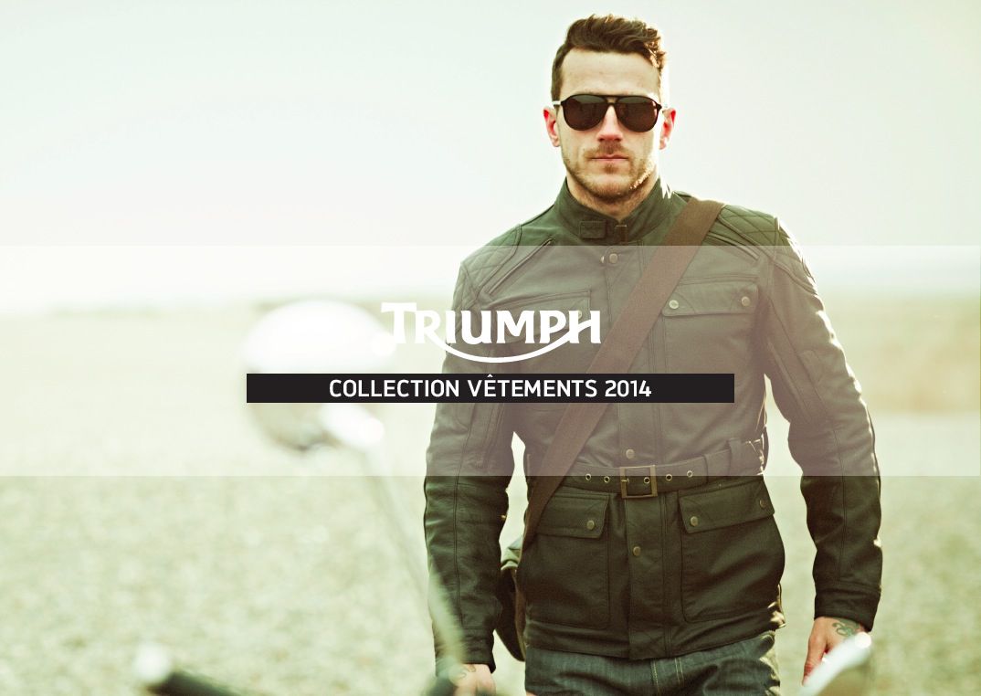 Collection vêtements Triumph 2014
